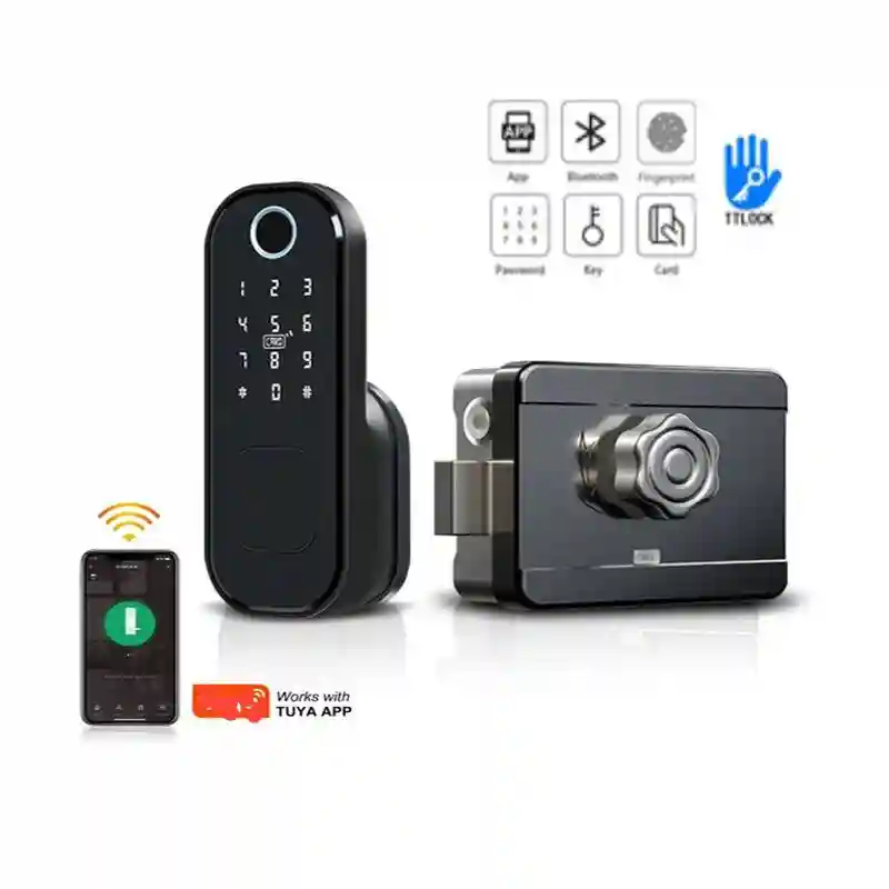 Умный дверной замок с биометрией и приложением