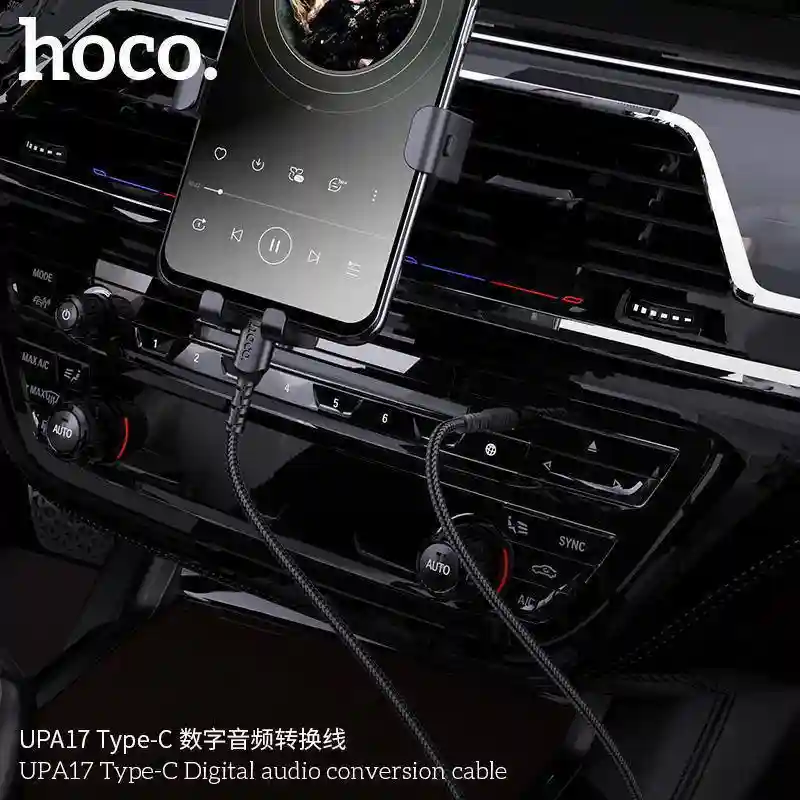 Аудиокабель HOCO UPA17 Type-C - 3.5 мм AUX (1 м)