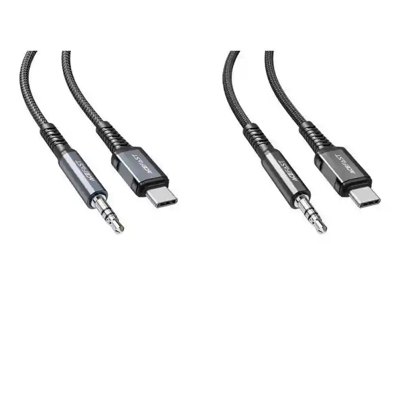 Аудиокабель ACEFAST C1-08 USB-C → 3.5 мм AUX (Hi-Fi, Plug & Play)