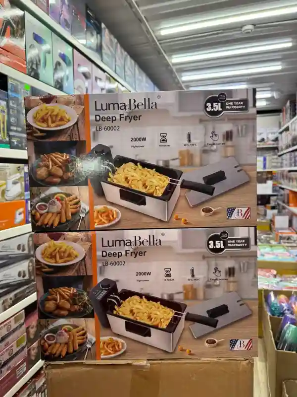 Электрическая фритюрница Luma Bella LB-60002, 2000 Вт, 3.5 л