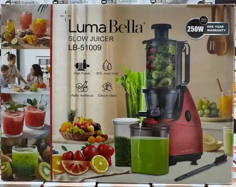 Шнековая соковыжималка Luma Bella SLOW JUICER LB-51009.