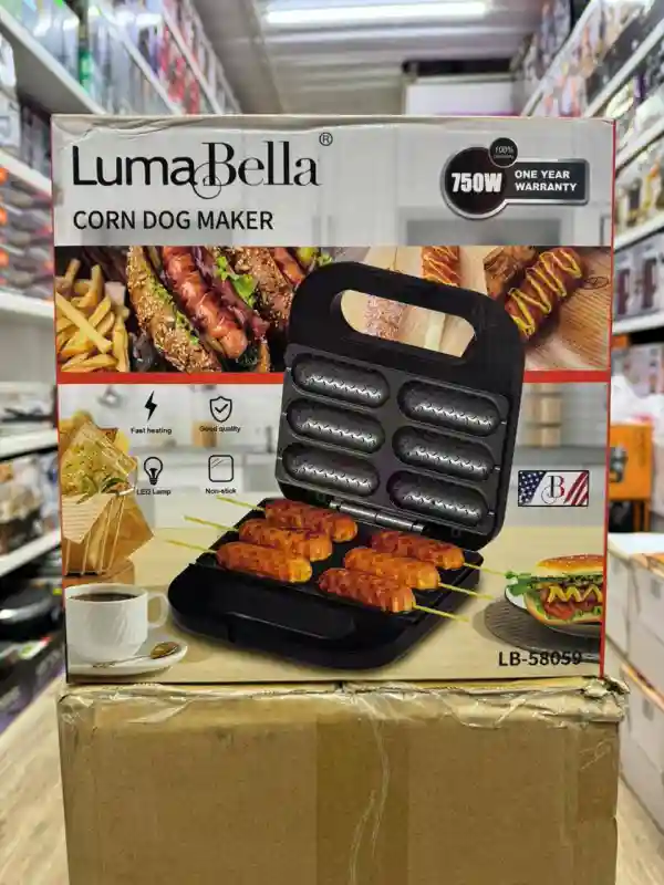 Аппарат для приготовления корн-догов LumaBella LB-58059, 750W