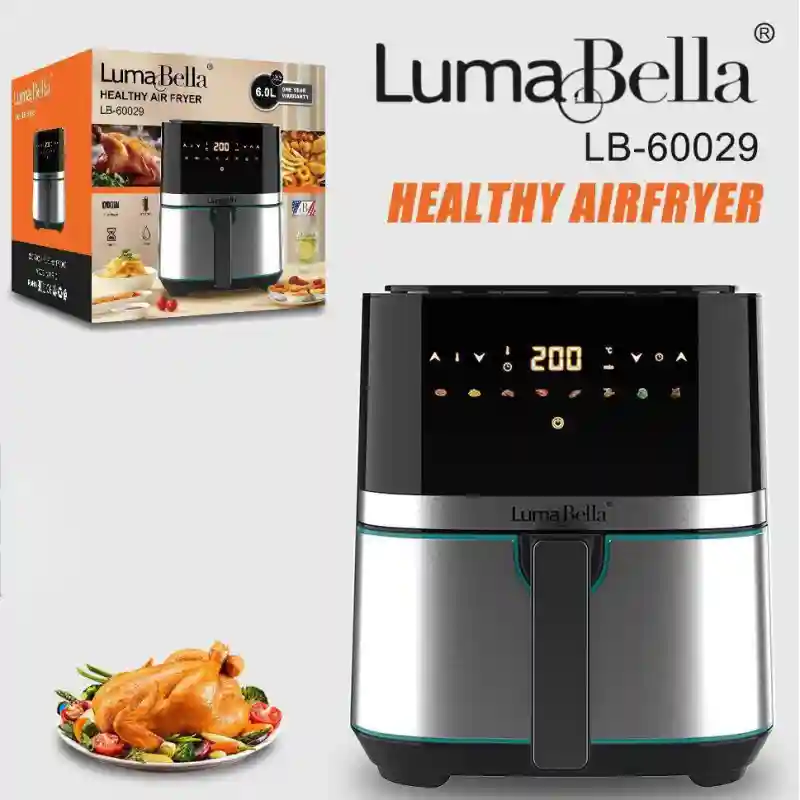 Аэрофритюрница LumaBella LB-60029, 6 л
