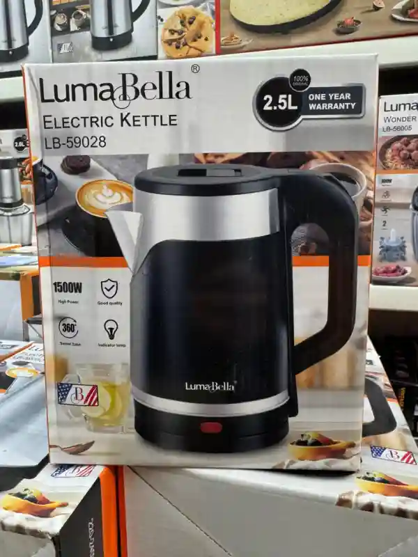 Электрочайник LumaBella LB-59028, 2.5 л