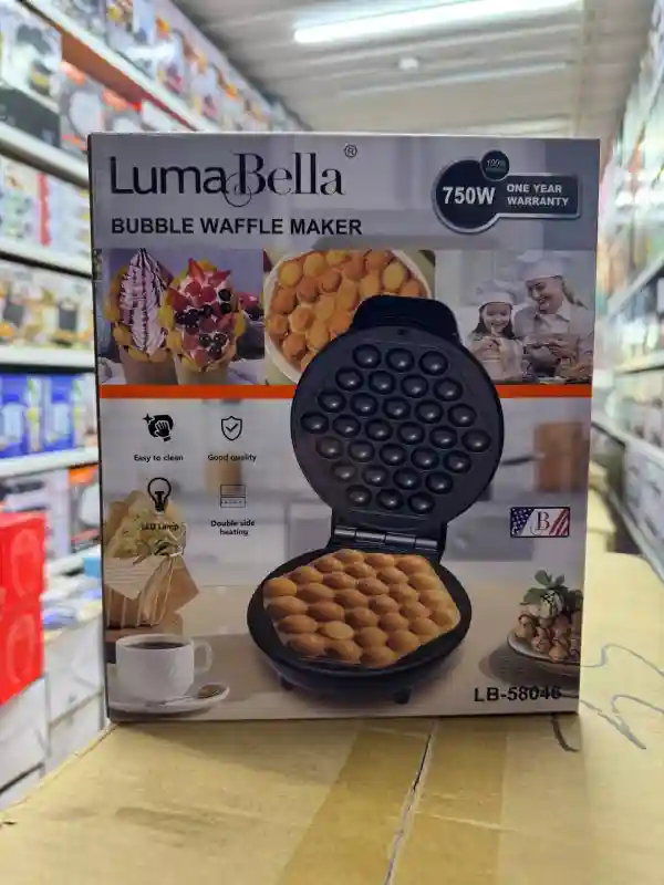 Вафельница для гонконгских вафель LumaBella LB-58046, 750W