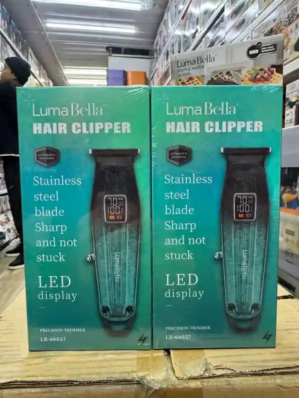 Триммер для волос и бороды LumaBella LB-66037 с LED-дисплеем