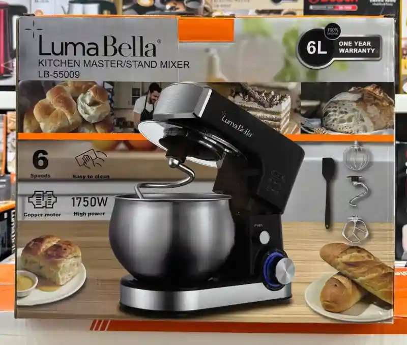 Планетарный миксер LumaBella LB-55009 (Kitchen Master), 6 л