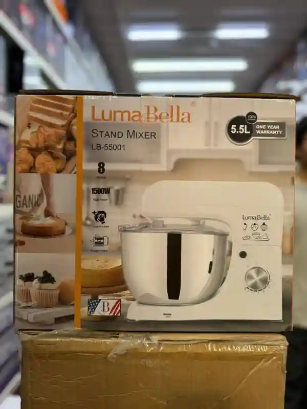 Планетарный миксер LumaBella LB-55001, 5.5 л