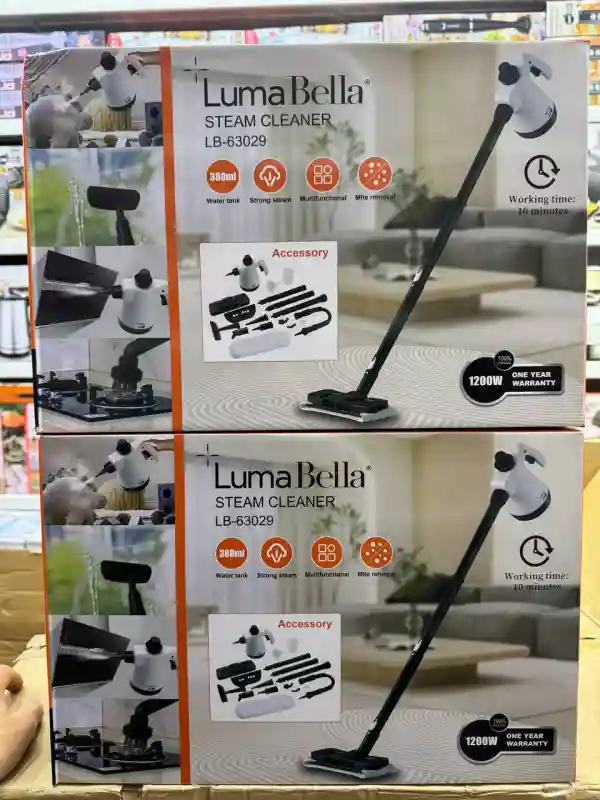 Пароочиститель ручной LumaBella LB-63029 (многофункциональный), 1200W