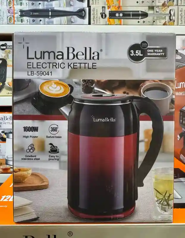 Электрический чайник LumaBella LB-59041 (Gradient Steel), 3.5 л