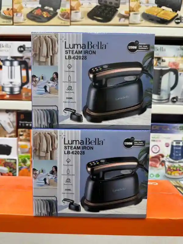Паровой утюг LumaBella LB-62028 (Steam Iron) портативный, 1200W