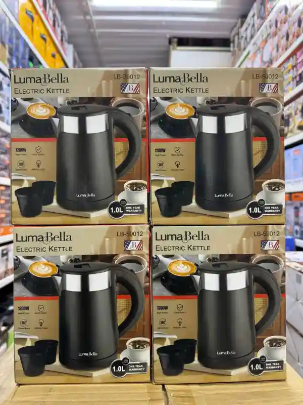 Электрический чайник LumaBella LB-59012 (Steel Edition), 1.0 л