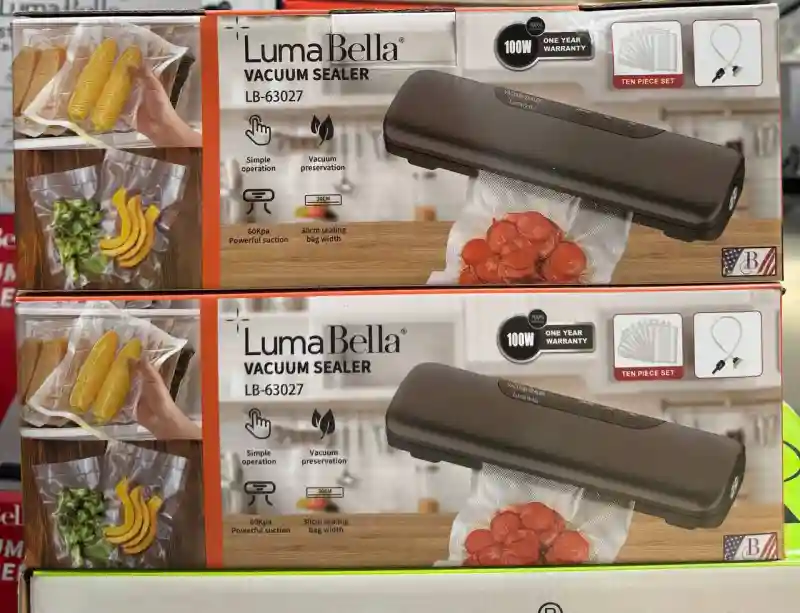 Вакуумный упаковщик LumaBella LB-63027 (Vacuum Sealer), 100W