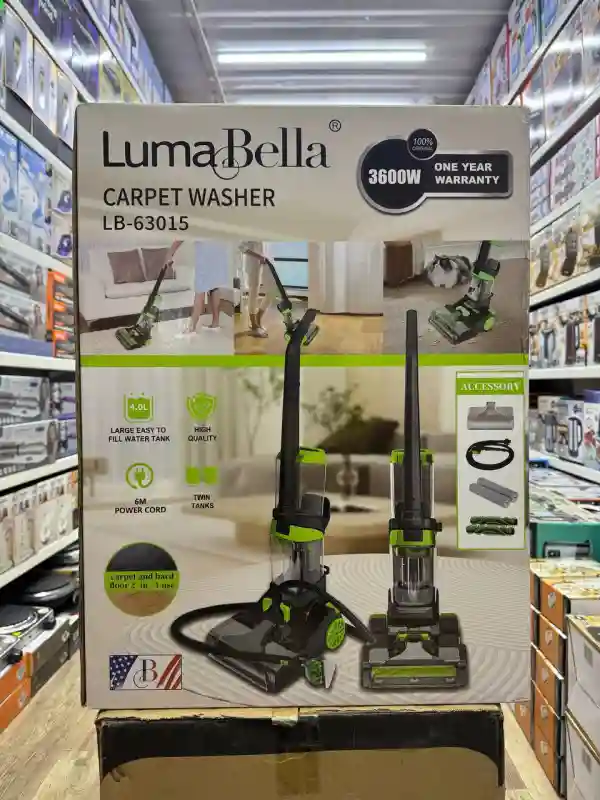 Моющий пылесос LumaBella LB-63015 (Carpet Washer) для ковров и полов, 3600W