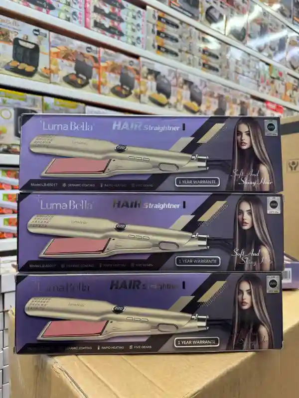 Выпрямитель для волос LumaBella LB-65017 (Hair Straightener), Champagne Gold