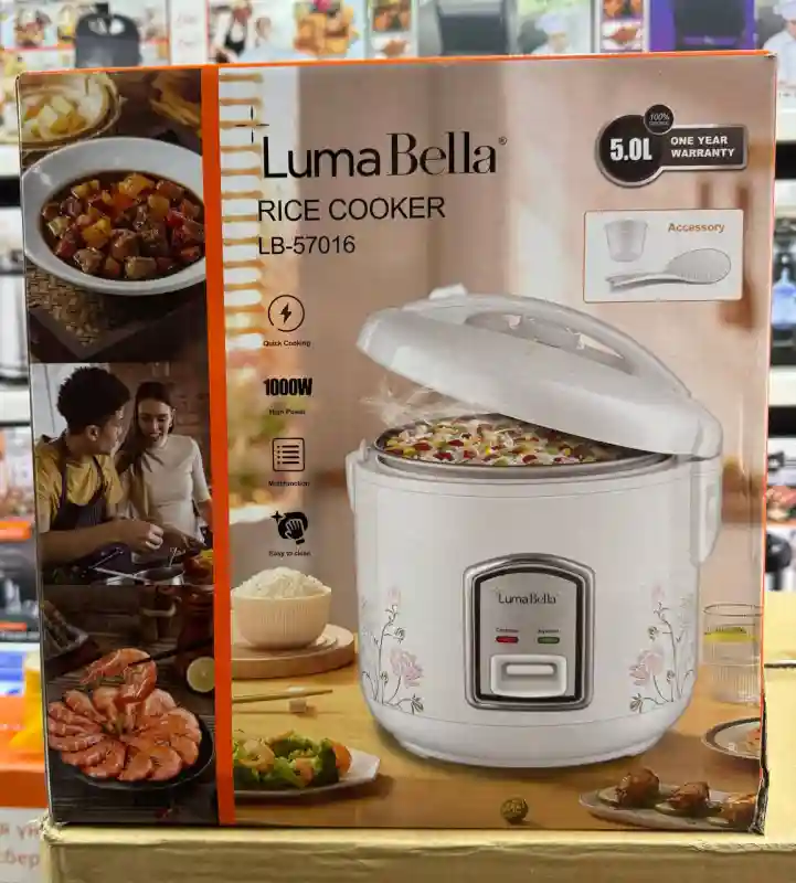 Рисоварка LumaBella LB-57016 (Rice Cooker), 5.0 л