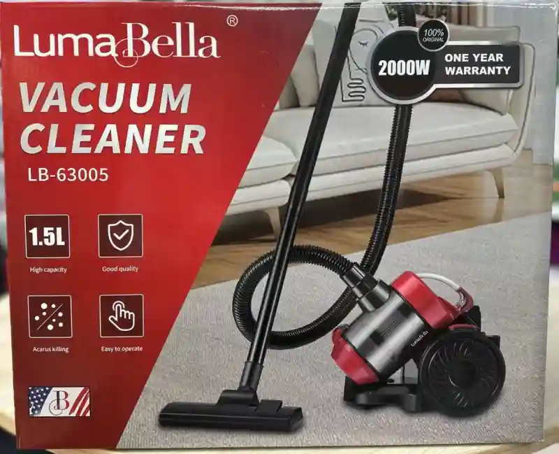 Пылесос LumaBella LB-63005 (Vacuum Cleaner) циклонного типа, 2000W