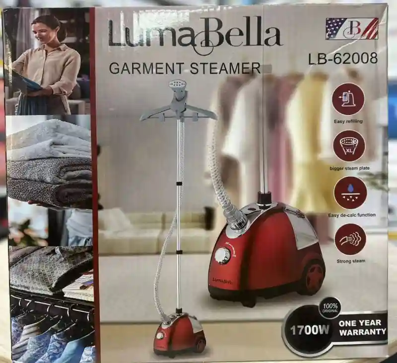 Вертикальный отпариватель LumaBella LB-62008 (Garment Steamer), 1700W