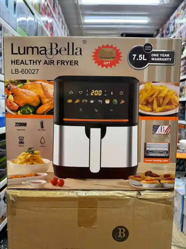 Аэрофритюрница LumaBella LB-60027 (Healthy Air Fryer)
