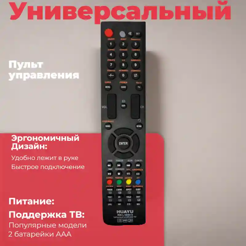 Пульт дистанционного управления Универсальные 1098+8