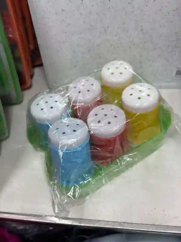 Набор для специй на подставке, 6 предметов