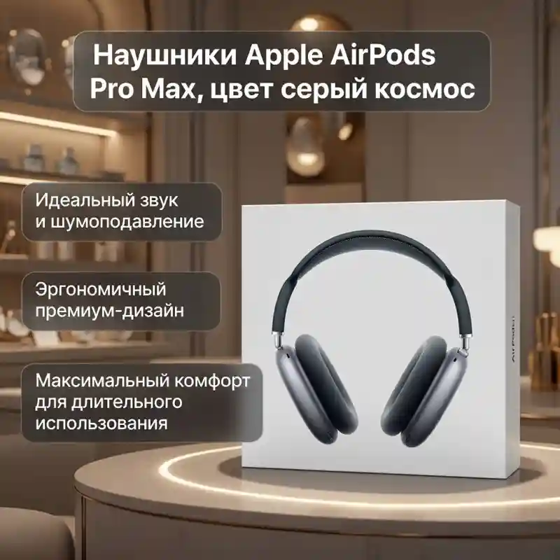 Наушники Apple AirPods Max (серый космос)