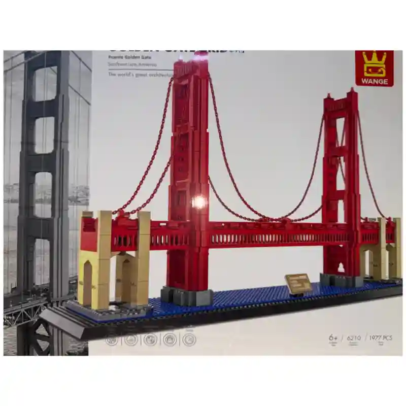 Конструктор Wange Golden Gate Bridge