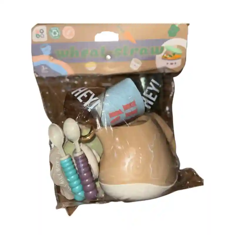 Набор детской посуды Wheat Straw