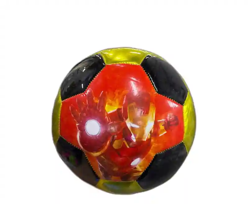 Футбольный мяч с героями