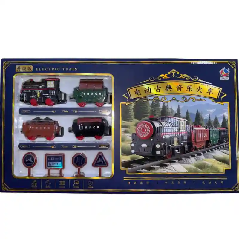Железная дорога Electric Train со звуковыми эффектами
