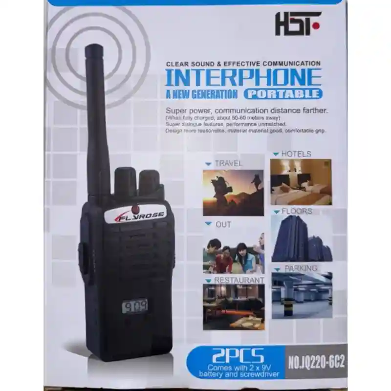 Портативная рация Flyrose JQ220-6C2 (2 шт.)