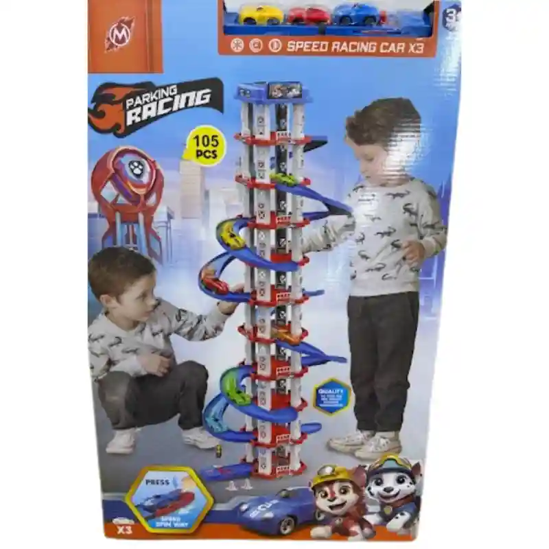 Многоуровневый трек-парковка «Щенячий патруль»