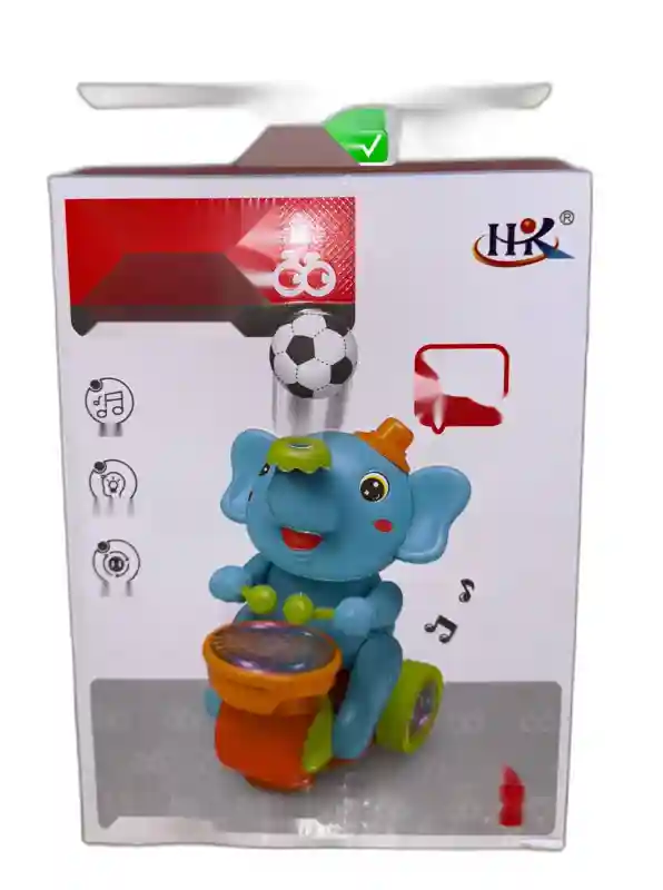 Музыкальный слоник-трюкач