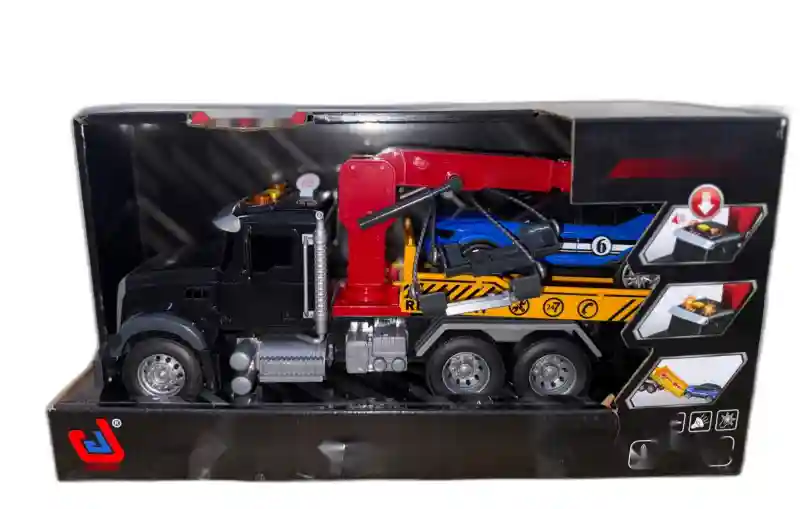 Музыкальный эвакуатор с краном