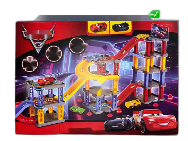 Трек-парковка Маквин 69 деталей