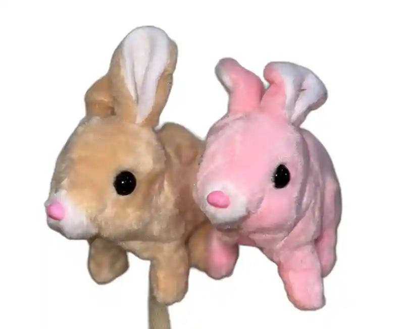 Игрушечные кролики на батарейках (набор 2 шт.)