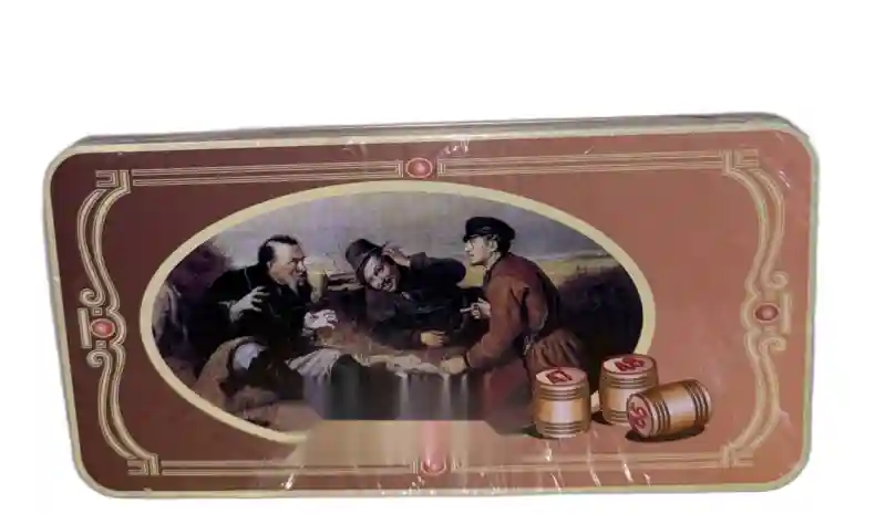 Настольная игра «Лото» в металлическом кейсе (большой)