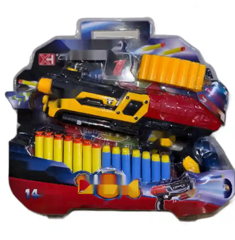 Бластер с лазером