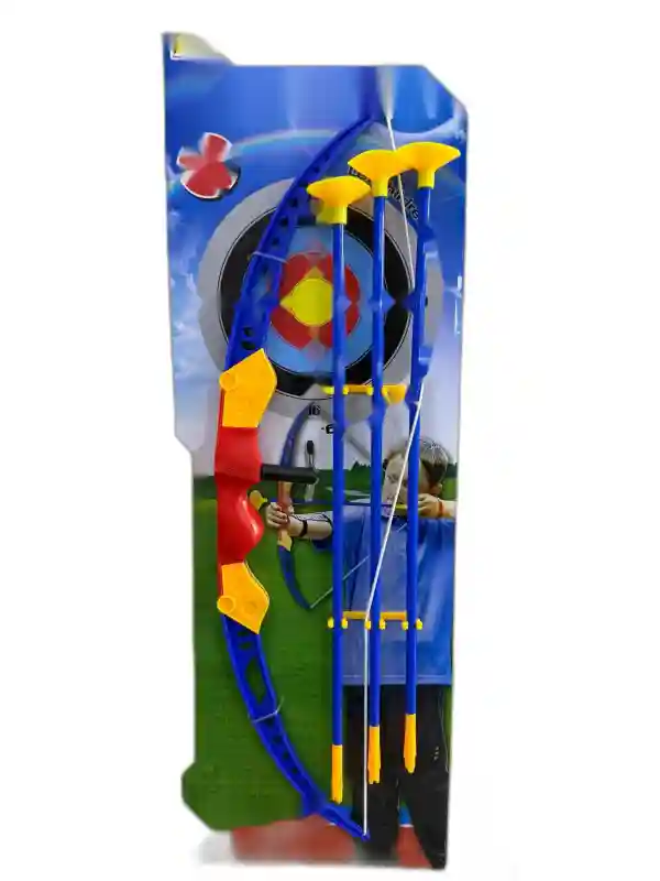 Лук со стрелами на липучках