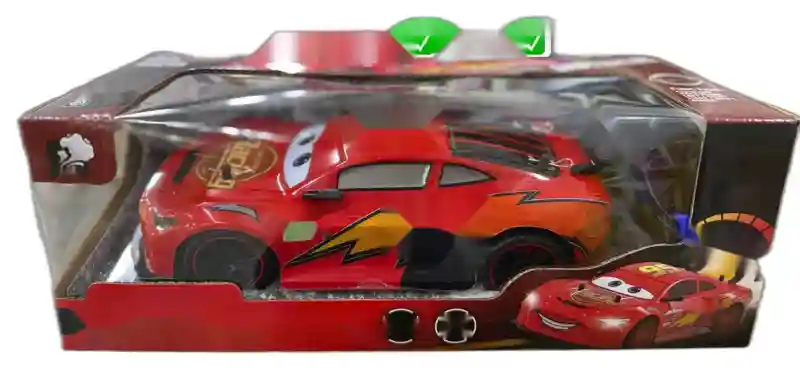 Игрушка с радиоуправлением Маквин с паром