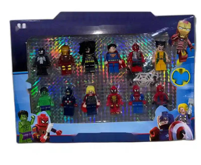 Набор фигурок героев (Lego‑совместимые)