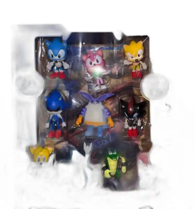 Игровой набор фигурок Sonic the Hedgehog (10 героев)