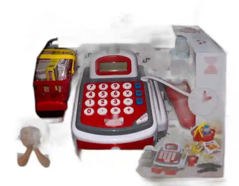 Игровой набор Кассовый аппарат My Funny Cash Register с продуктами