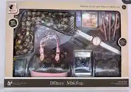 Модный набор аксессуаров для девочек (сумка, часы, косметика)