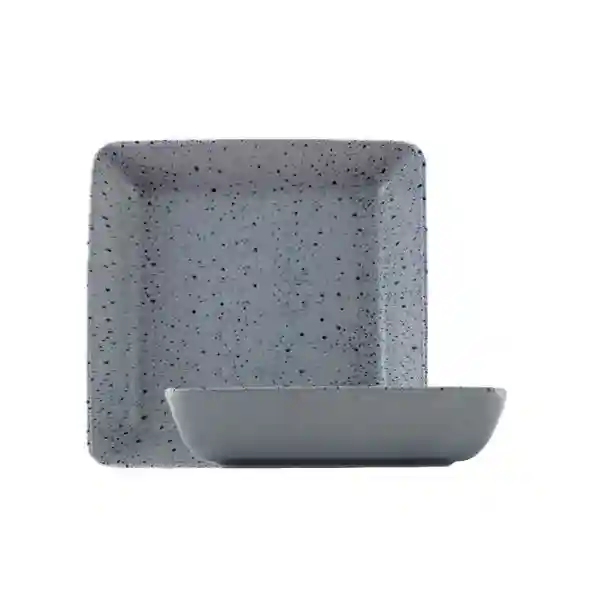 Глубокая квадратная салатница 19см