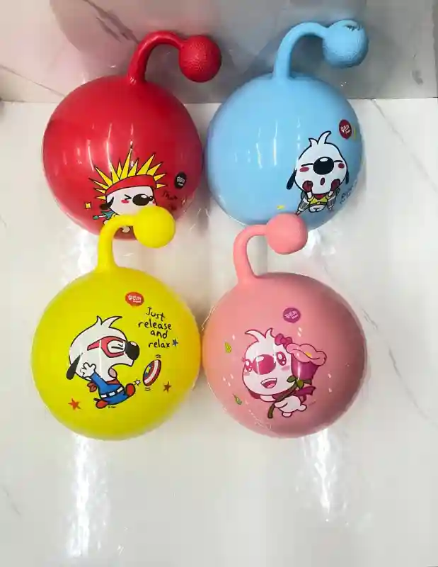 Мяч гелевые оригинал с антенками 20 размер