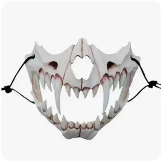 Карнавальная маска Скелет