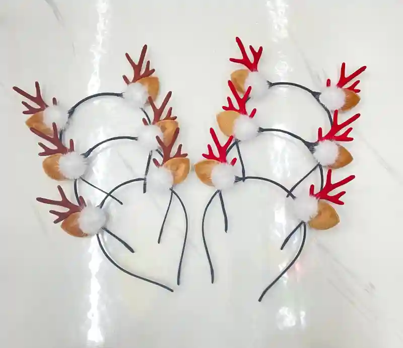 Ободок с пушками и рожками