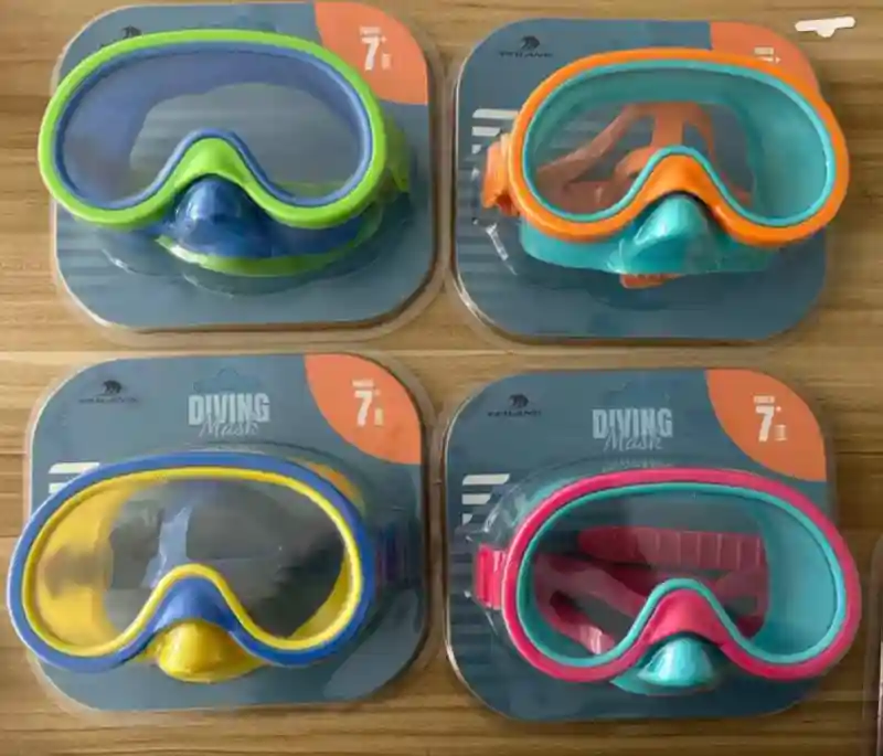 Очки маски плавательные подростковые (1285)