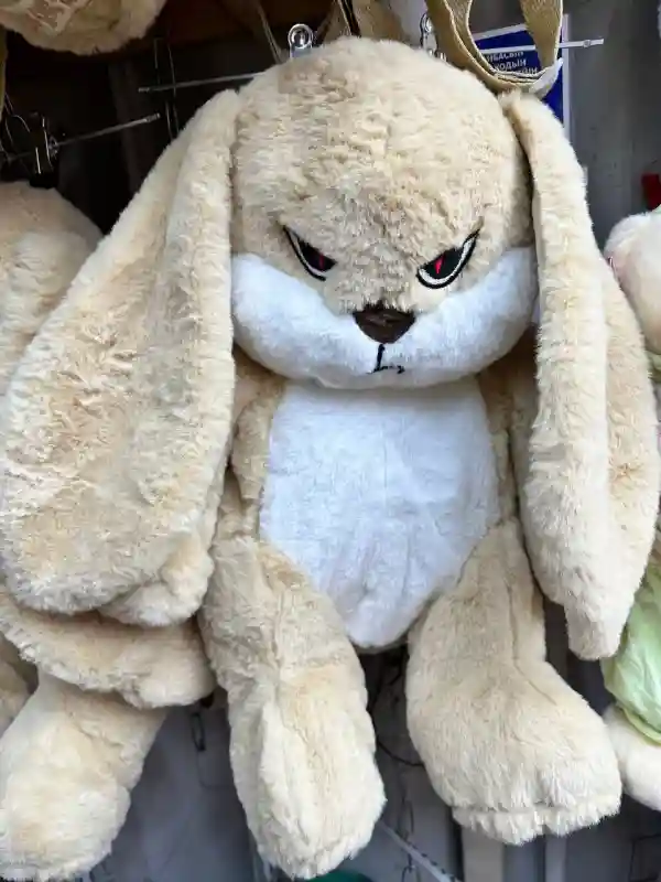 Плюшевая игрушка Зайка рюкзак